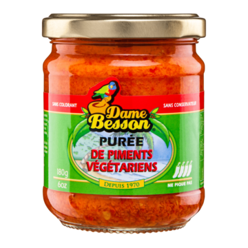 puree piment vegetarien 180.gr Dame Besson