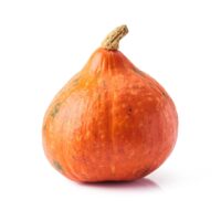 Fresh,Organic,Orange,Pumpkin,Isolated,On,White,Background