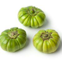 Whole,Ethiopean,Eggplants,Isolated,On,White,Background