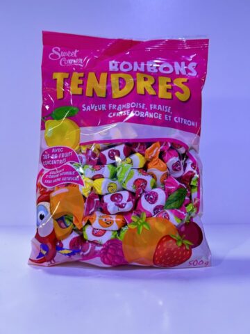 Bonbon tendre multiple saveurs