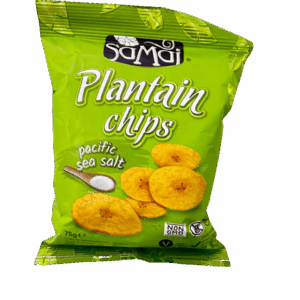 Chips banane plantain salée 75gr