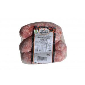 Saucisses Créoles Réunion nature 390gr