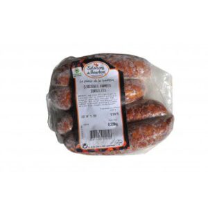 Saucisses Créoles Réunion fumée 320gr